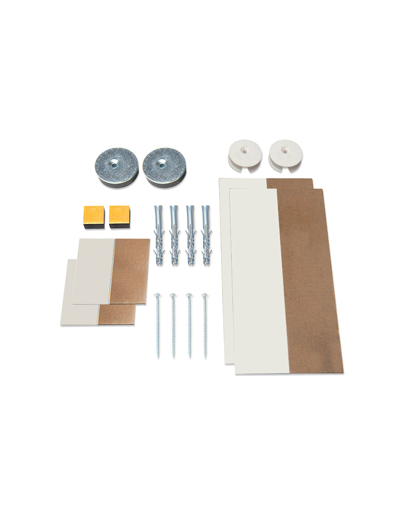 Piilotettu peilikiinnike - Säädettävä peilikiinnike magneeteilla