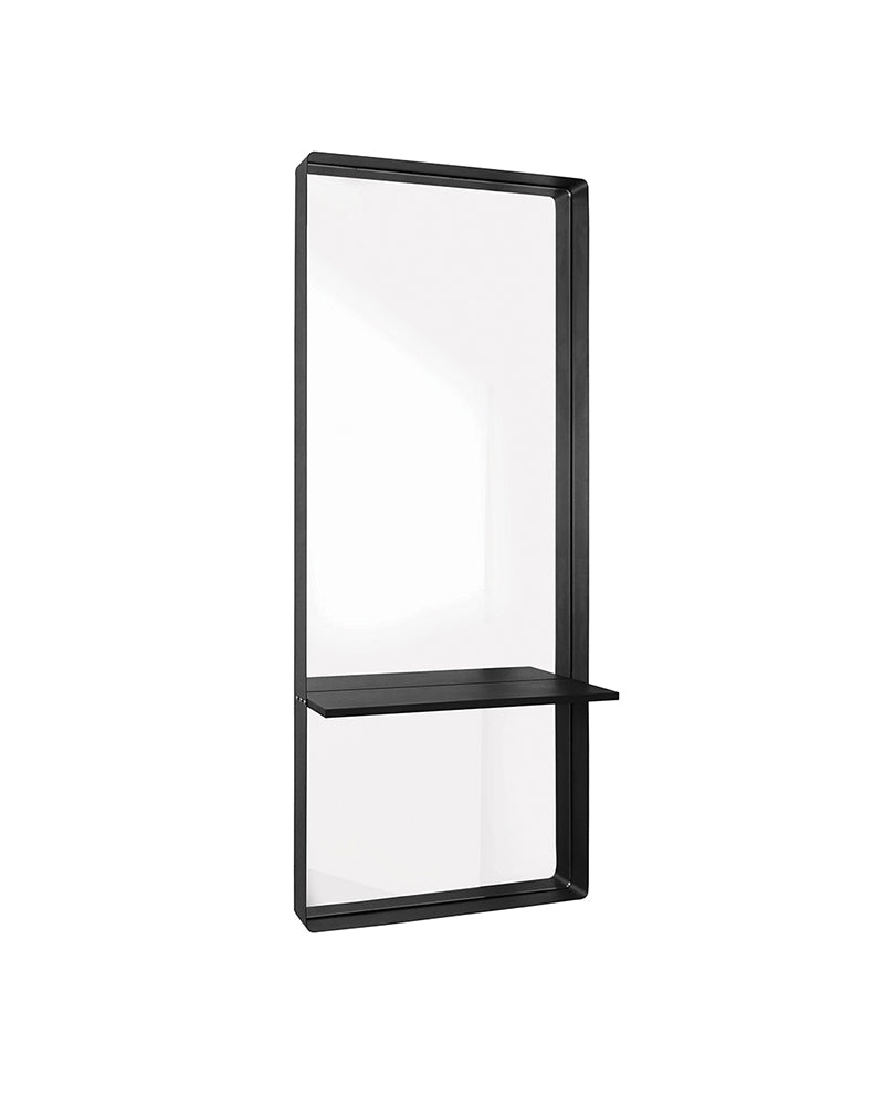 Tuscany - Square hairdresser mirror - Black frame