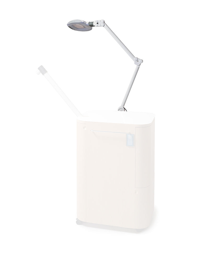 LED suurennuslasi lamppu puristimella