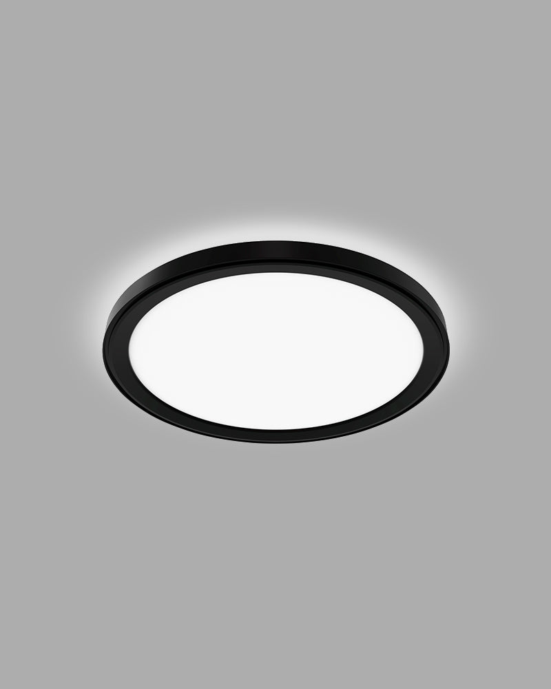 Sun LED - Black round hairdresser light - ø33cm