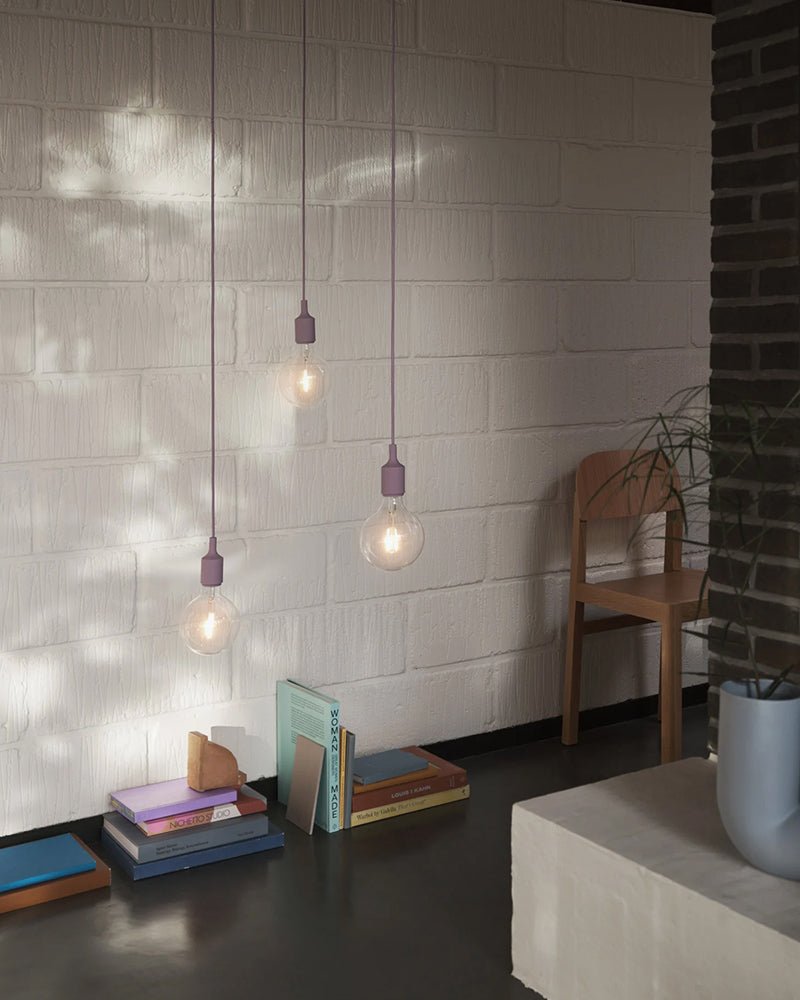 E27 LED - Tummansininen kattovalaisin